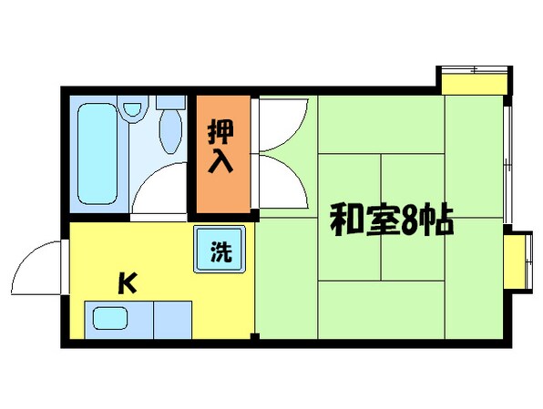 シティ－ハウス有栖川の物件間取画像